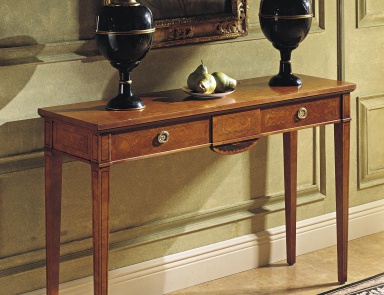 The console is natural wood, Francesco Molon