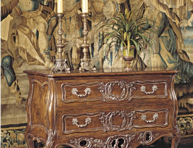 A chest of drawers made from natural wood, Francesco Molon