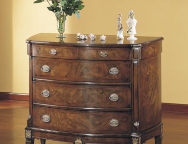 A chest of drawers made from natural wood, Francesco Molon