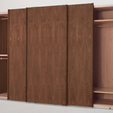 The Wardrobe Hangar Light Wood + Glass