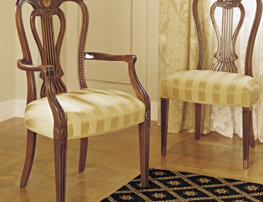 Chair with upholstery, Francesco Molon