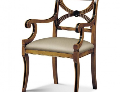 Chair with armrests Francesco Molon