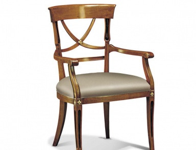 Chair with armrests Francesco Molon