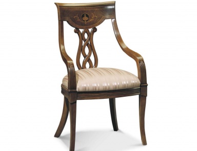 Chair with armrests Francesco Molon