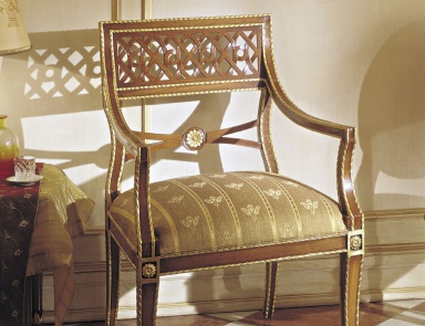 Chair with armrests Francesco Molon