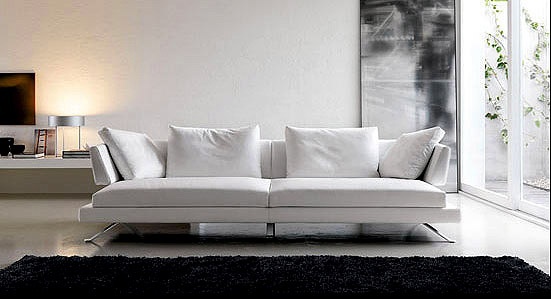 Three-seater sofa upholstered DY.KO., Mimo - Luxury furniture MR