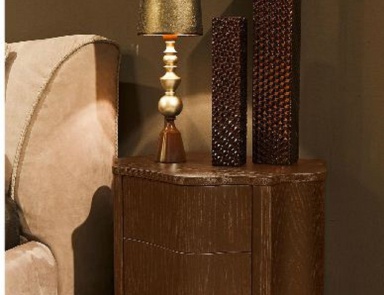 Bedside table made of wood Sipario, Ego