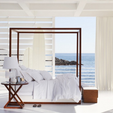 The Desert Modern Canopy Bed