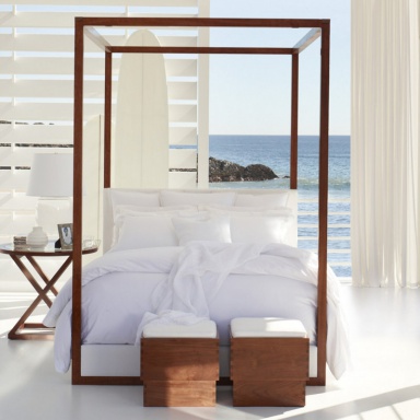 The Desert Modern Canopy Bed