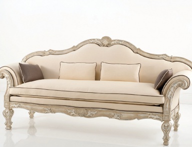 Sofa double solid wood, Chelini
