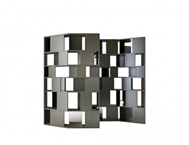 Rack with mirror-like finish Mosaique, Driade