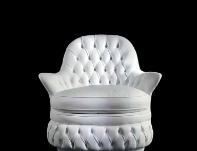 Chair with shaped backrest Italia, Zanaboni