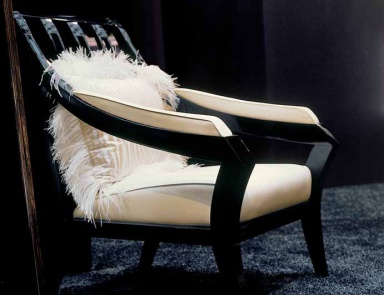 Chair with hard armrests, Zanaboni