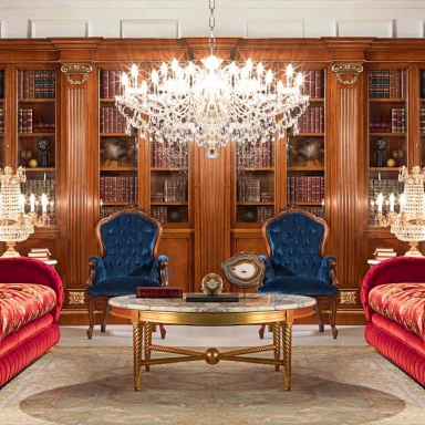 Sofa Capitonne triple Fantasia