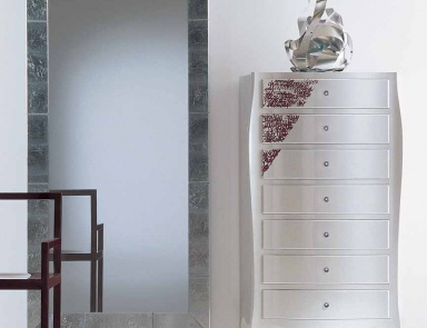 Dresser with seven drawers for storage Set 2, Moda