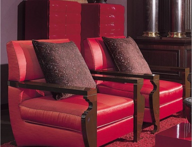 Chair with semi-open frame, Elledue