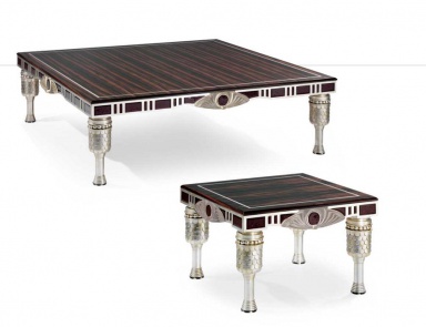 Coffee table with metal legs, Elledue