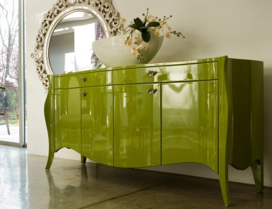 Sideboard in solid wood Daisy, Moda