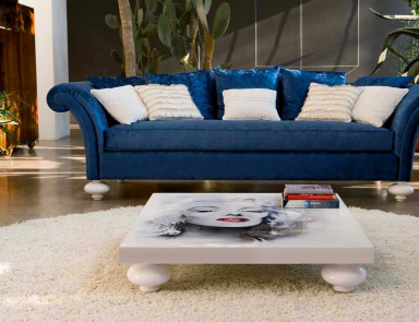 Coffee table solid wood Square Moda'rte, Moda