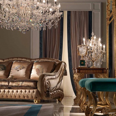 Three-seater sofa Sintesi