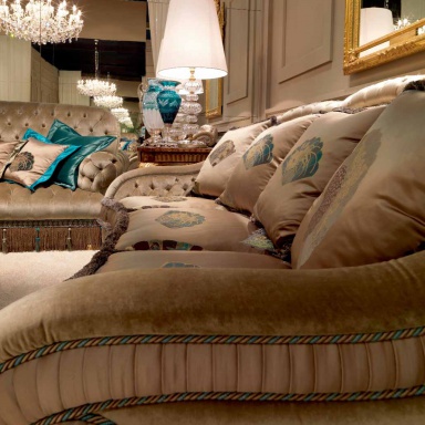 Three-seater sofa Sintesi