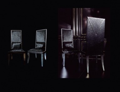 Chair with high back Orpheo, Elledue