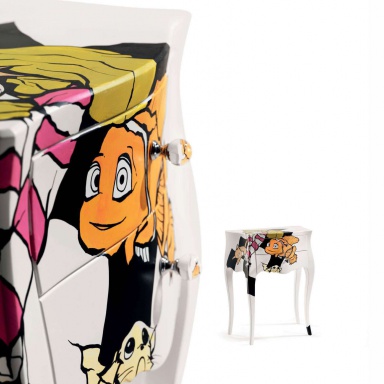 Bedside table bedside Fairy Tales