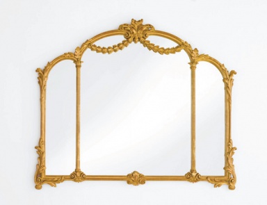 The trellis mirror with carved frame, Chelini