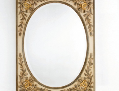 Rectangular mirror made of solid wood, Chelini