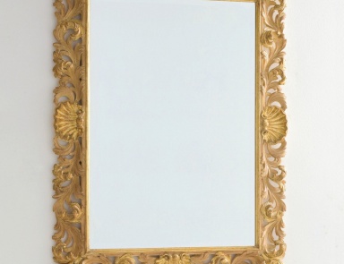 The mirror wall made of solid wood, Chelini