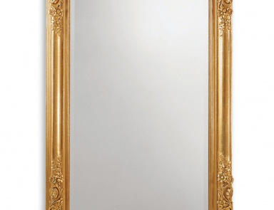 Rectangular mirror with wooden frame, Chelini