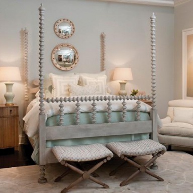 Bed South Hampton Queen Poster