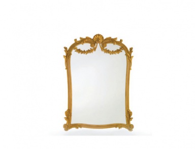 Wall mirror with wooden frame, Chelini