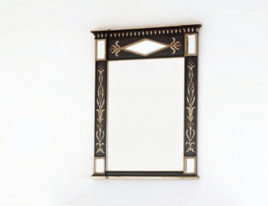 Wall mirror with wooden frame, Chelini