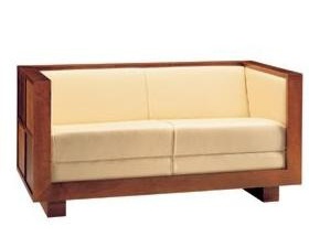 Sofa on a frame of wood Divano 900 Schacchi, Morelato