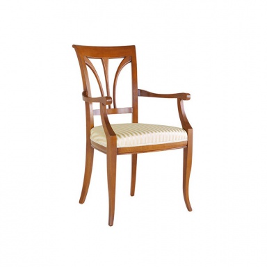 Chair with armrests Milano