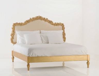 Double bed with high headboard, Chelini