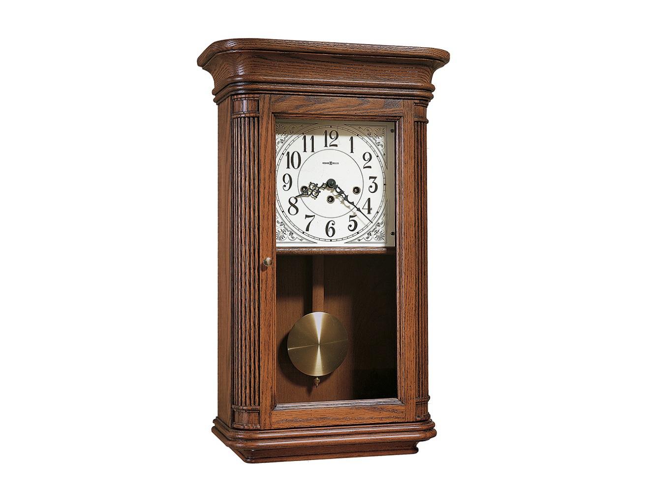 Sandringham Wall Clock With Wooden Frame