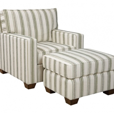 Chair with Ottoman foot Suite Bob