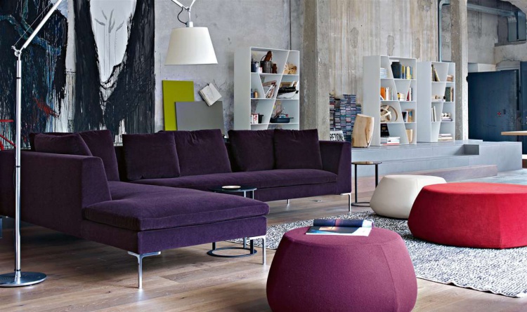 THE CHARLES MODULAR SOFA BY B&B ITALIA