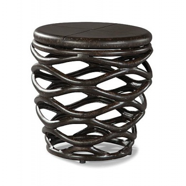The Industrial Renaissance Accent Table