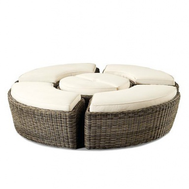 Bench Summer Garden - Raymond Waites Curved