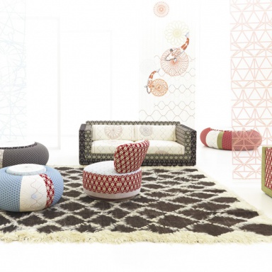 Three-seater sofa Karmakoma