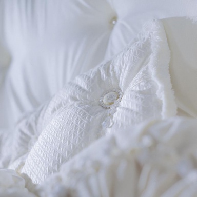 Double bed with canopy