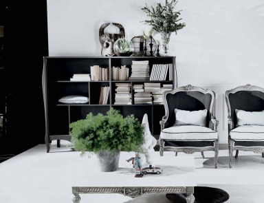 Bookcase solid wood 4 Shelf, Moda