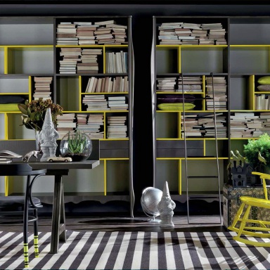 Library furniture library Shelf 8