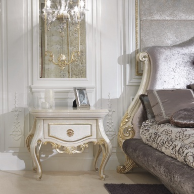 Baroque bedside table