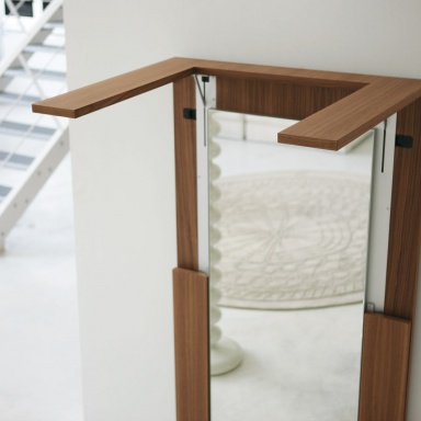 Desk-mirror Tip Over