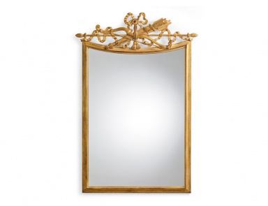 Wall mirror with bow and arrow, Roberto Giovannini