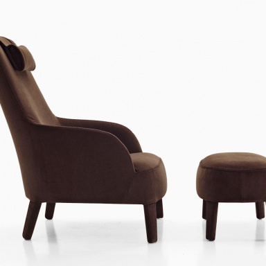 Chair with Ottoman Febo